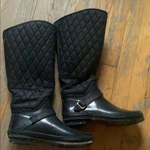 SPERRY top sider rain boots! Size 8